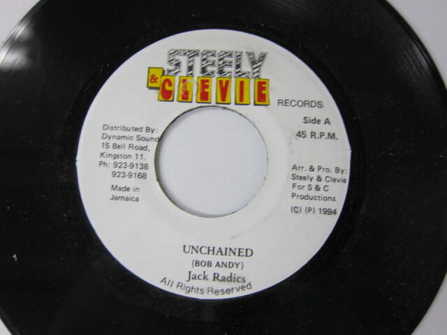 JACK RADICS / UNCHAINED / UNCHAINED RIDDIM / STEELY & CLEVIE