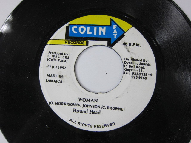 ROUND HEAD / WOMAN / COLIN FAT