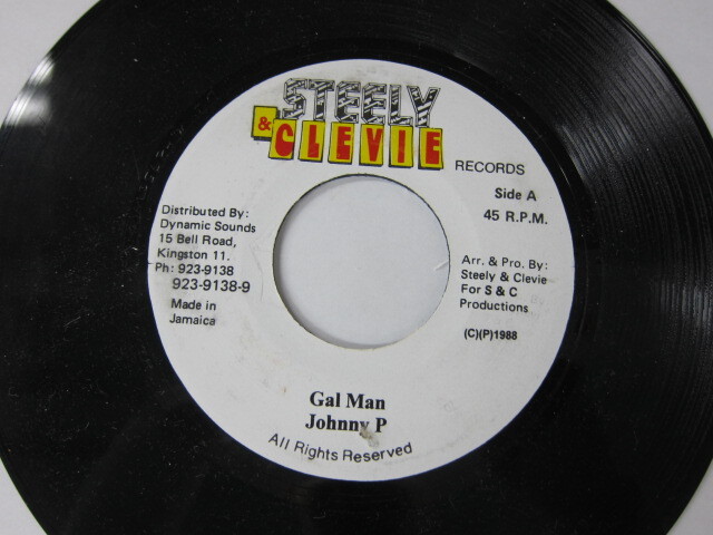 JOHNNY P / GAL MAN / GAL MAN RIDDIM / STEELY & CLEVIE