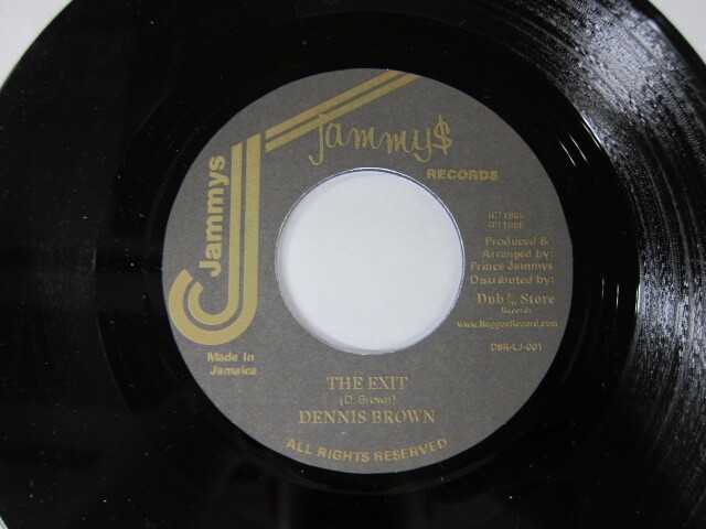 DENNIS BROWN / THE EXIT / SCREECHIE ACROSS THE BORDER RIDDIM / JAMMY'S/DUB STORE