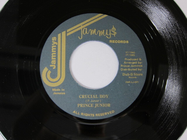 PRINCE JUNIOR / CRUCIAL BOY / JAMMY'S/DUB STORE
