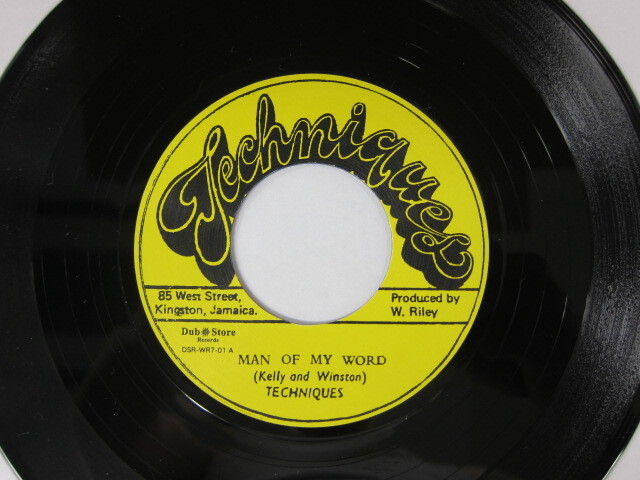 TECHNIQUES / Aside MAN OF MY WORD Bside TIME HAS COME / TECHNIQUES