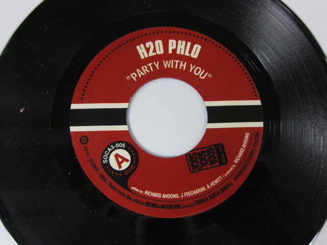 Aside H2O PHLO / PARTY WITH YOU / Bside HIT MAN / MR.CHANKER / SOCA SOCA SOCA