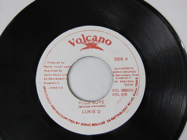 LUKIE D / RUDE BOYS / VOLCANO