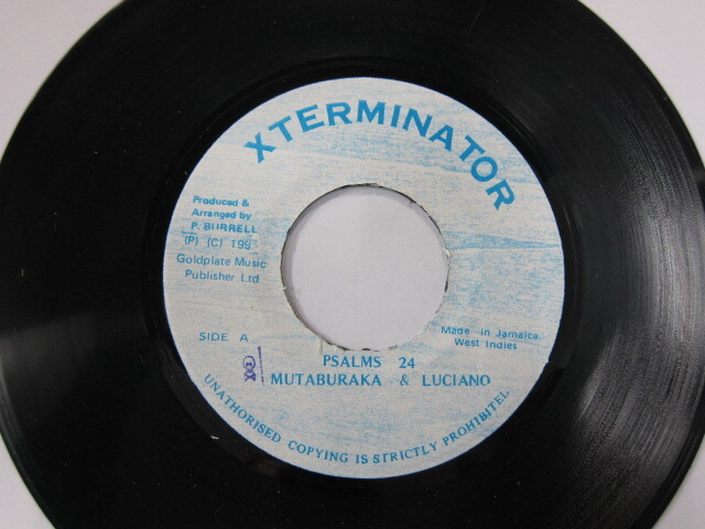 MUTABURAKA & LUCIANO / PSALMS 24 / XTERMINATER