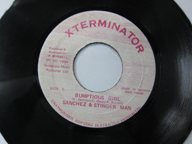 SANCHEZ & STINGER MAN / BUMPTIOUS GIRL / XTERMINATER