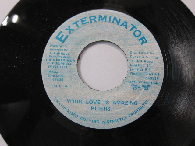PLIERS / YOUR LOVE IS AMAZING / XTERMINATOR