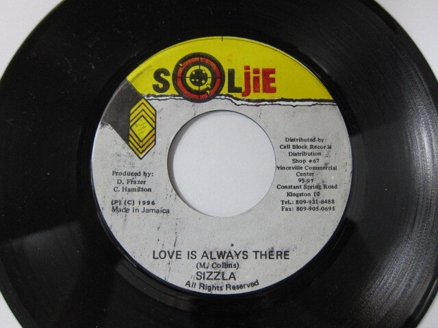 SIZZLA / LOVE IS ALWAYS THERE / KOLOKO RIDDIM / SOLJIE