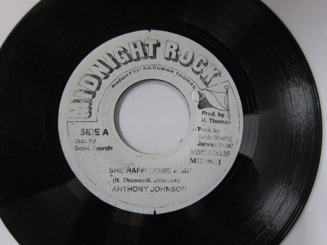 ANTHONY JOHNSON / SHE HAFFI COME A ME / KUTCHIE / FULL UP RIDDIM / MIDNIGHT ROCK