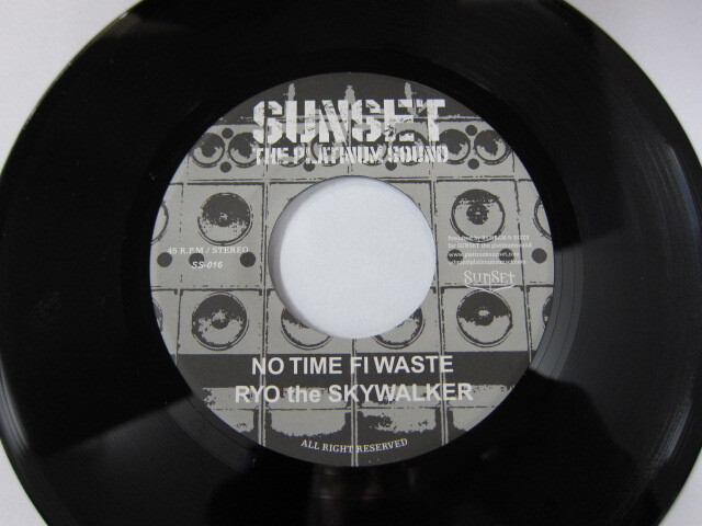 RYO THE SKYWALKER / NO TIME FI WASTE / CONCRETE RIDDIM / SUNSET THE PLATINUM SOUND