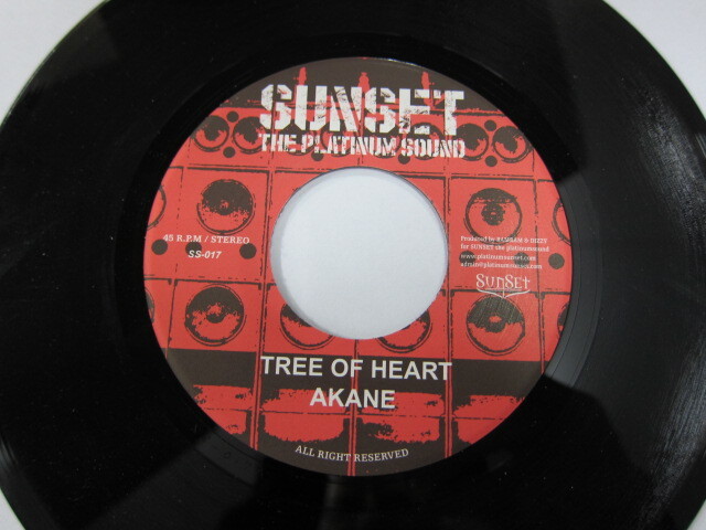 AKANE / TREE OF HEART / BELIEVE RIDDIM / SUNSET THE PLATINUM SOUND