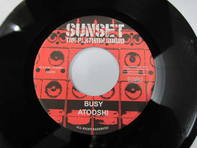 ATOOSHI / BUSY / BELIEVE RIDDIM / SUNSET THE PLATINUM SOUND