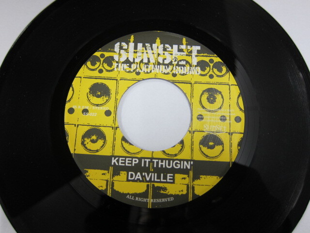 DA'VILLE / KEEP IT THUGIN' / XTRAVAGANZA RIDDIM / SUNSET THE PLATINUM SOUND