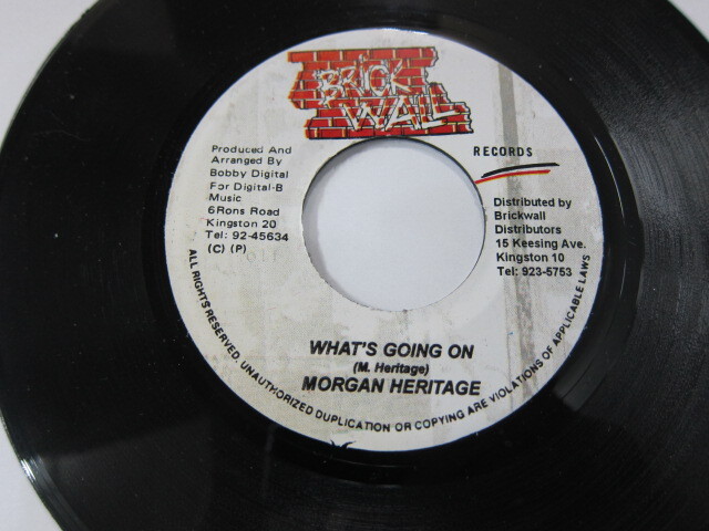 MORGAN HERITAGE / WHATS GOING ON / ITS RAINING RIDDIM / BRICK YARD