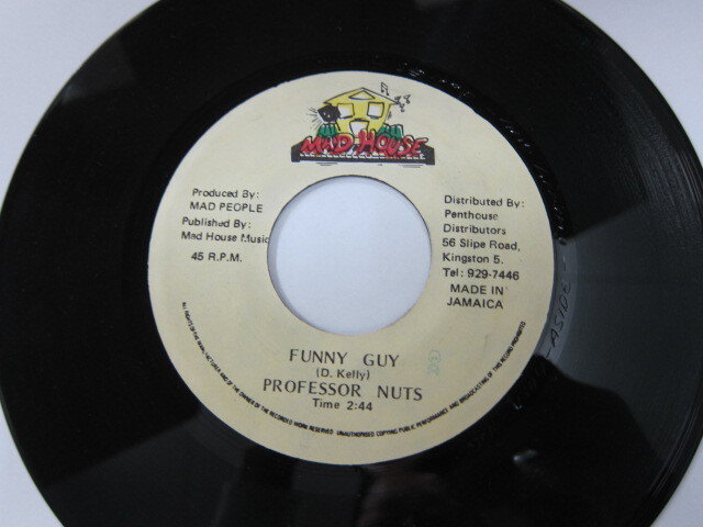 PROFESSOR NUTS / FUNNY GUY / ARAB ATTACK RIDDIM / MAD HOUSE 