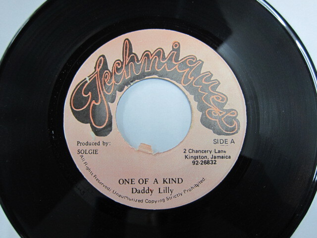 DADDY LILLY / ONE OF A KIND / TECHNIQUES