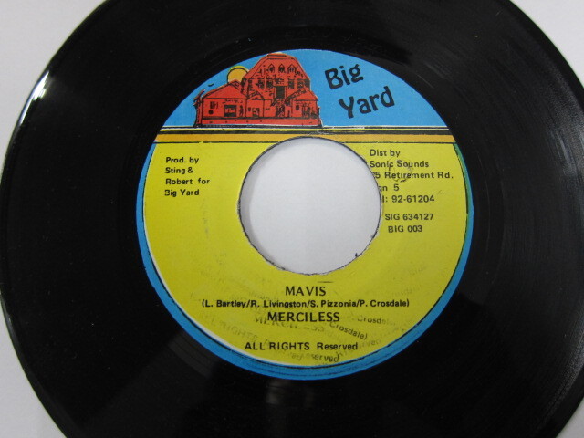 MERCILESS / MAVIS / BOOMBASTIC RIDDIMBIG YARD