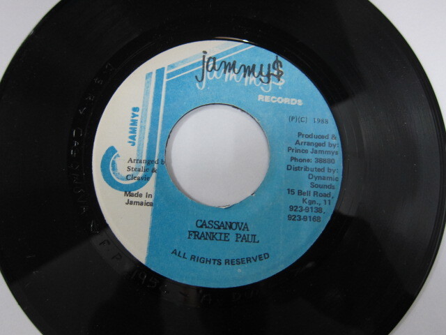 FRANKIE PAUL / CASSANOVA / JUMP UP RIDDIM / JAMMYS