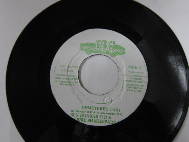 SLY DUNBAR & ROBBIE SHAKESPARE / UNMETERED TAXI / TAXI RIDDIM / TAXI