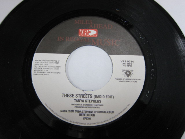 TANYA STEPHENS / THESE STREETS / V.P. RECORDS