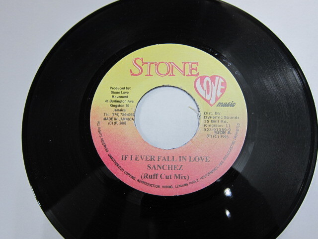 SANCHEZ / IF I EVER FALL IN LOVE / REAL ROCK RIDDIM / STONE LOVE