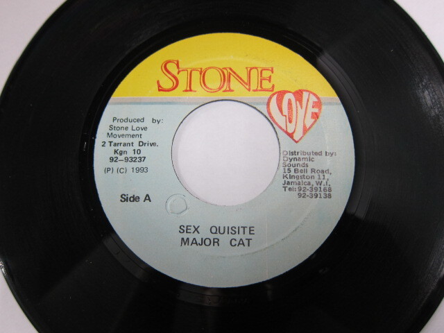 MAJOR CAT / SEX QUISITE / SLEN TENG RIDDIM / STONE LOVE