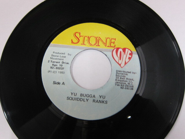 SQUIDDLY RANKS / YU BUGGA YU / SLEN TENG RIDDIM / STONE LOVE