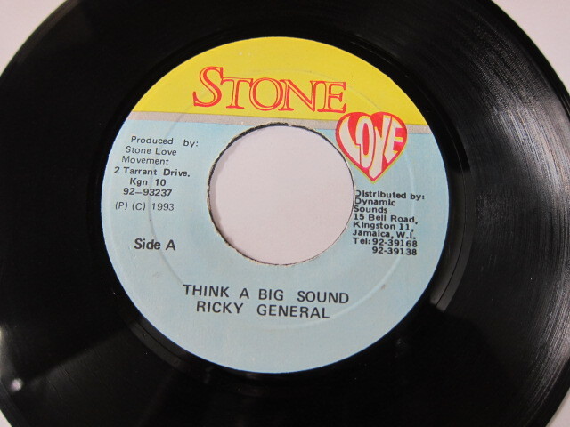 RICKY GENARAL / THINK A BIG SOUND / REAL ROCK RIDDIM / STONE LOVE