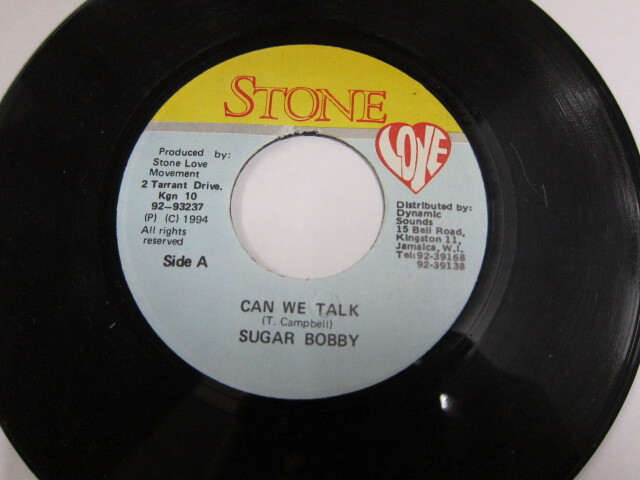 SUGAR BOBBY / CAN WE TALK / GI WI DE NAANY RIDDIM / STONE LOVE