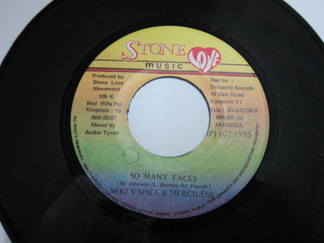 MICKY SPICE & MERCILESS / SO MANY FACES / STONE LOVE