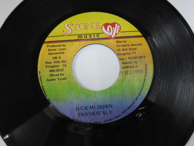 FRANKIE SLY / IUCK MI DOWN / GUN MAN RIDDIM / STONE LOVE