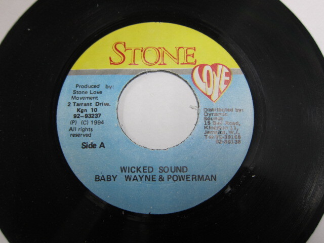 BABY WAYNE & POWER MAN / WICKED SOUND / GI WI DE NAANY RIDDIM / STONE LOVE