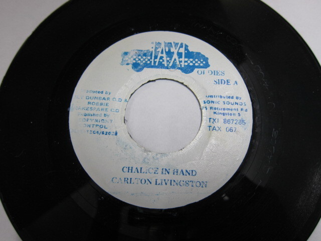 CARLTON LIVINGSTON / CHALICE IN HAND / TAXI 