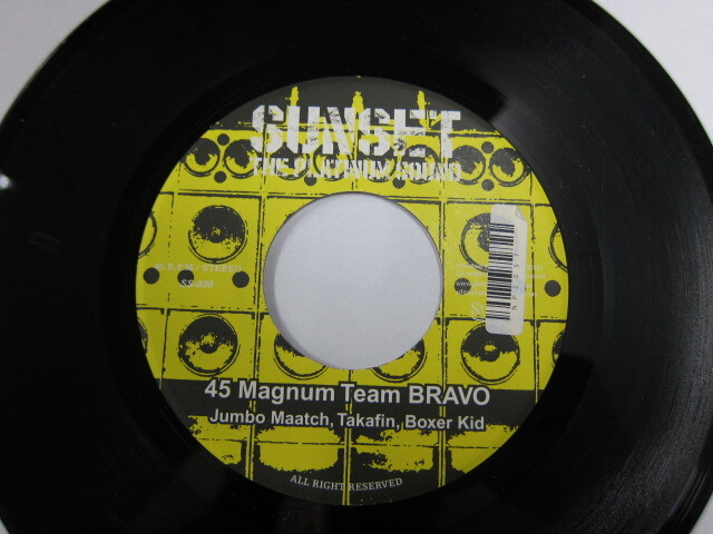 JUMBO MAATCH, TAKAFIN, BOXER KID / 45 MAGNUM TEAM BRAVO / XTRAVAGANZA RIDDIM / SUNSET THE PLATINUM SOUND