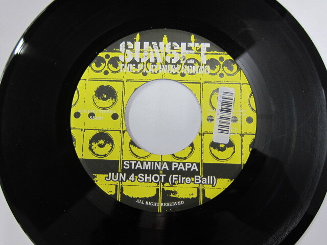 JUN 4 SHOT（FIRE BALL） / STAMINA PAPA / XTRAVAGANZA RIDDIM / SUNSET THE PLATINUM SOUND