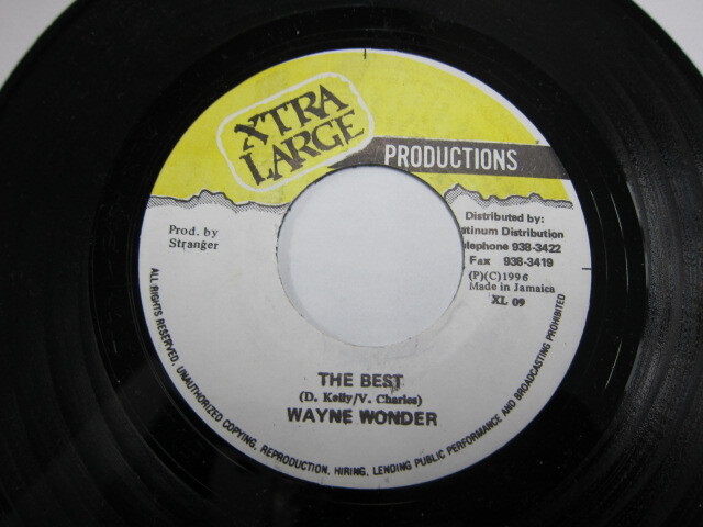 WAYNE WONDER / THE BEST / HAUNTED RIDDIM / XTRA LARGE