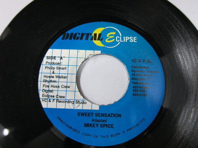 MIKEY SPICE / SWEET SENSATION / DIGITAL ECLIPSE 