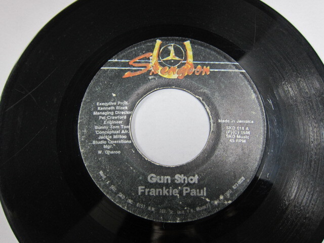 FRANKIE PAUL / GUN SHOT / SKENDON