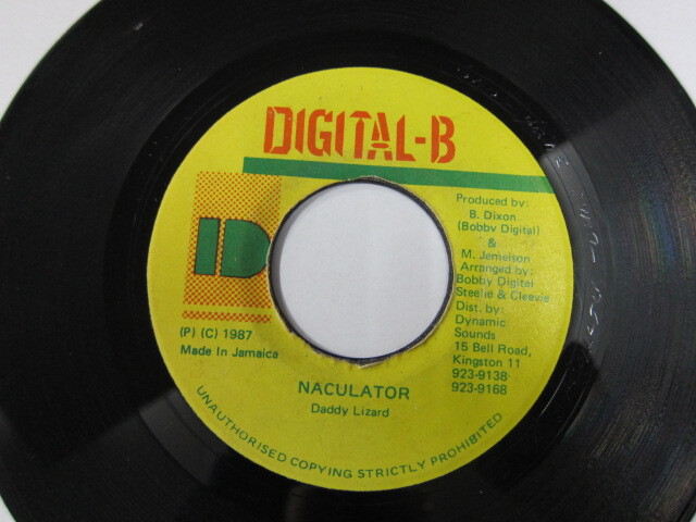 Daddy Lizard / NACULATOR / PEANIE PEANIE RIDDIM / DIGITAL-B
