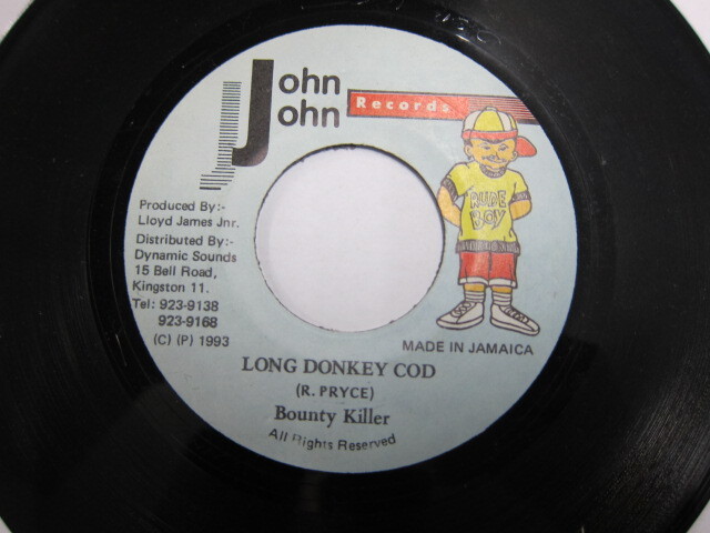 BOUNTY KILLER / LONG DONKEY COD / LOVE PUNNANY BAD RIDDIM / JOHN JOHN 