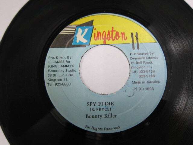 BOUNTY KILLER / SPY FI DIE / ANSWER RIDDIM / KINGSTON 11