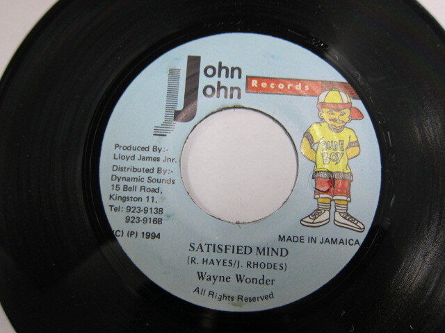 WAYNE WONDER / SATISFIED MIND / SHANK I SHECK RIDDIM / JOHN JOHN
