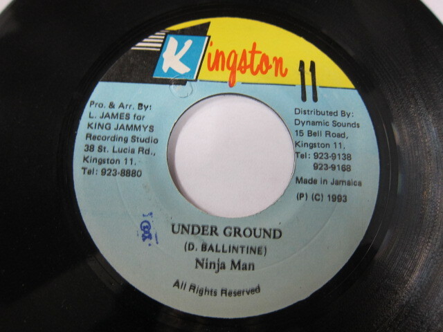 NINJA MAN / UNDER GROUND / KINGSTON 11