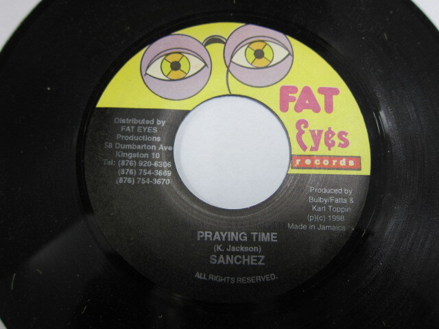 SANCHEZ / PRAYING TIME / FAT EYES RECORDS