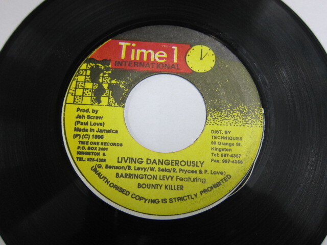 BARRINGTON LEVY & BOUNTY KILLER / LIVING DANGEROUSLY / TIME ONE