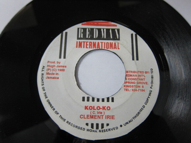 CLEMENT IRIE / KOLO-KO / KOLO-KO RIDDIM / RED MAN