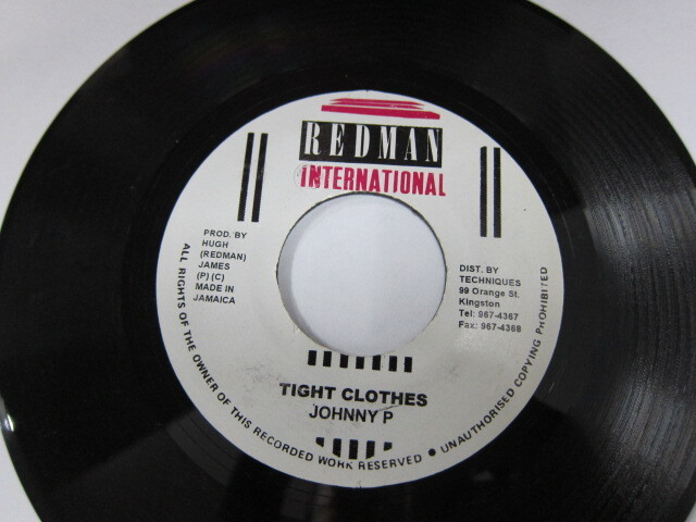 JOHNNY P / TIGHT CLOTHES / KOLO-KO RIDDIM / RED MAN