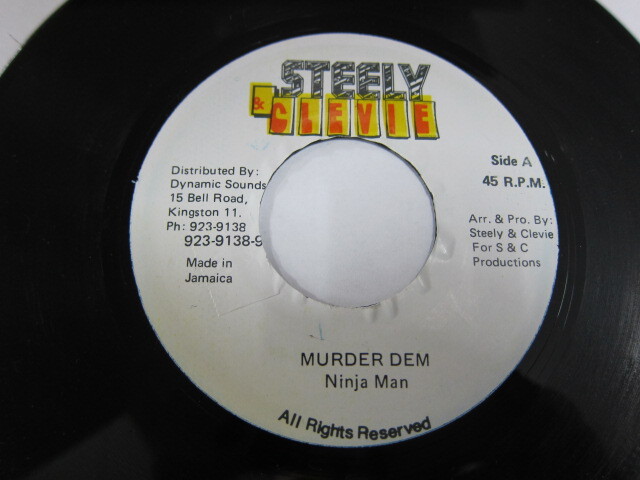 NINJA MAN / MURDER DEM / STEELY & CLEVIE