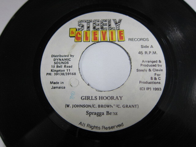 SPRAGGA BENZ / GIRLS HOORAY / STEELY & CLEVIE