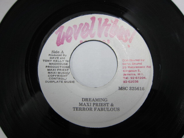 MAXI PRIEST & TERROR FABULOUS / DREAMING / BIG IT UP RIDDIM / LEVEL VIBES !